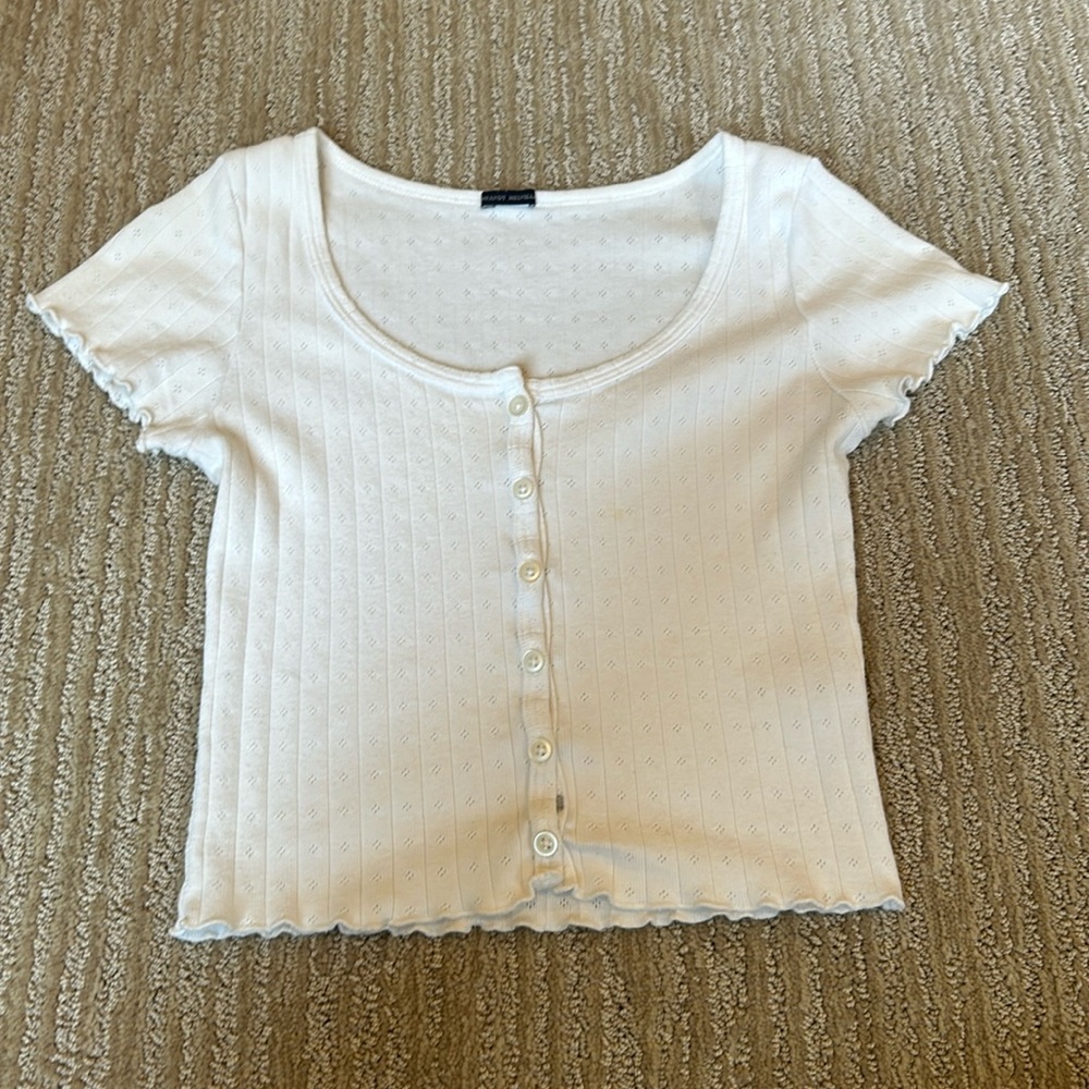 Cute white top